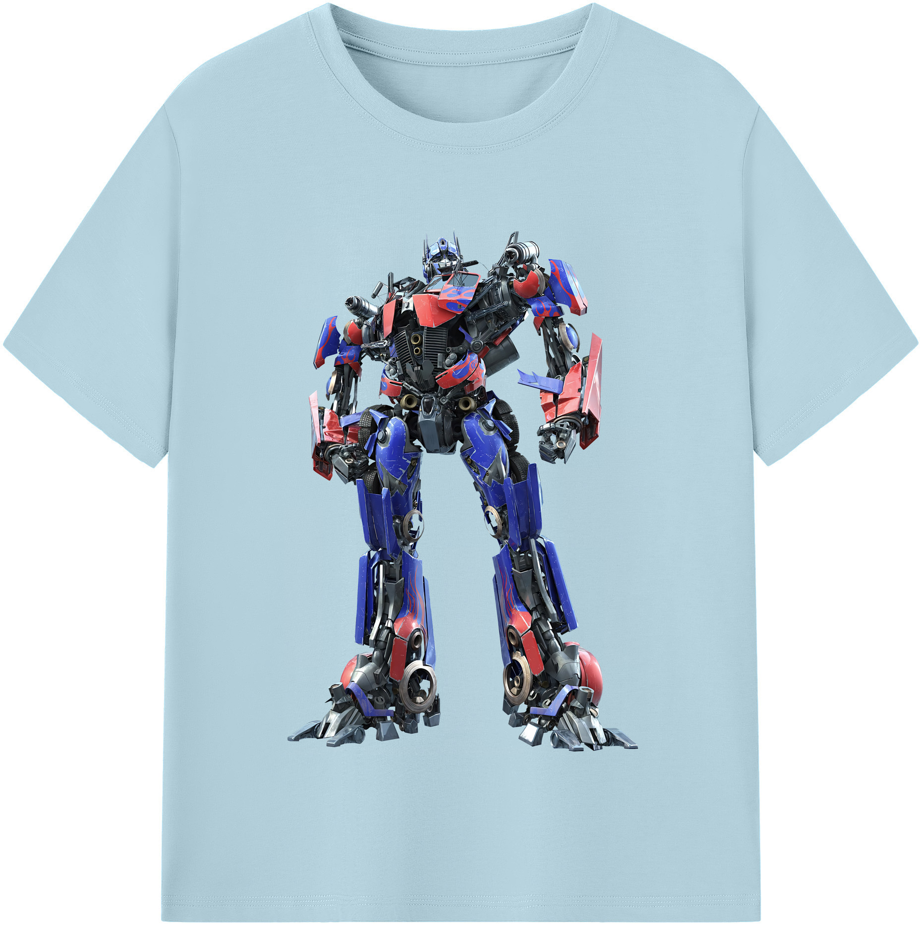 （画像用） Transformers トランスフォーマー 綿100％半袖Tシャツ（フロントプリント）